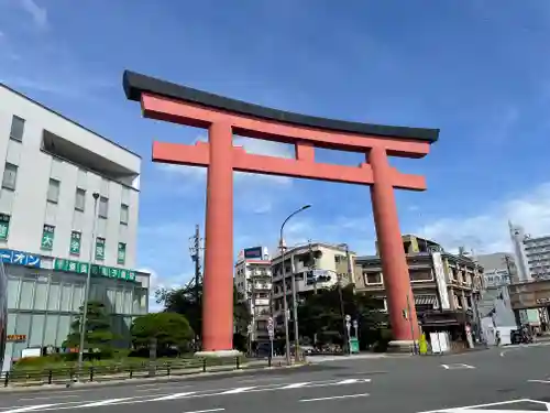 豊國神社の鳥居