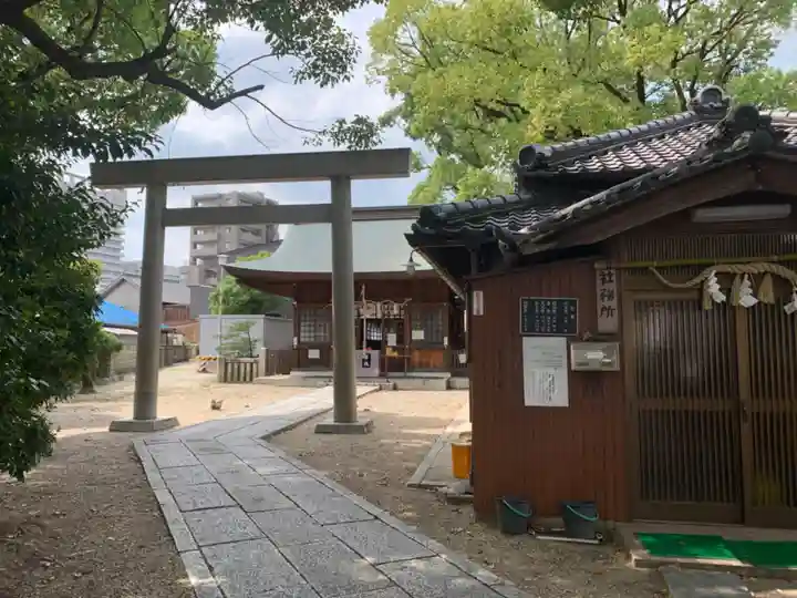 神明社(藤成神明社)の鳥居