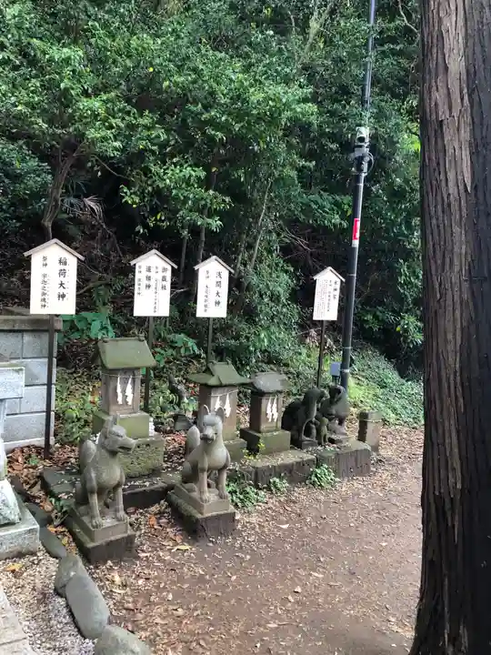 師岡熊野神社の末社・摂社