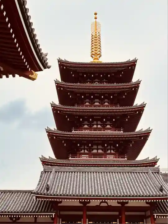 浅草寺の塔