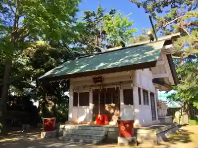 新堀日枝神社の本殿・本堂