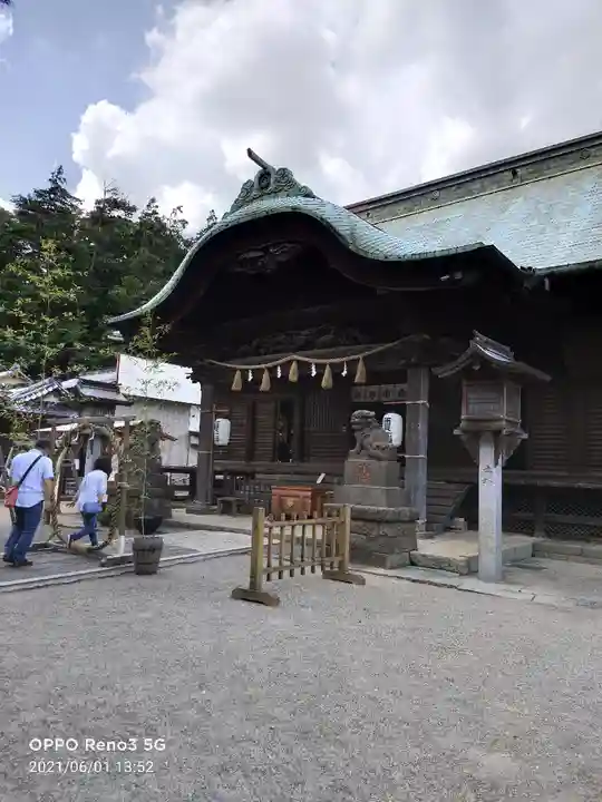下総国三山 二宮神社の本殿・本堂