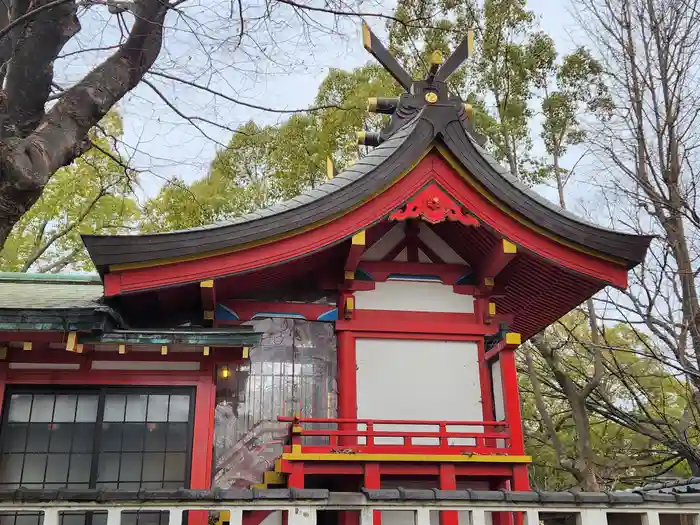 西長洲八幡神社の本殿