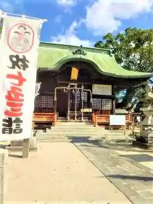 與賀神社の本殿・本堂
