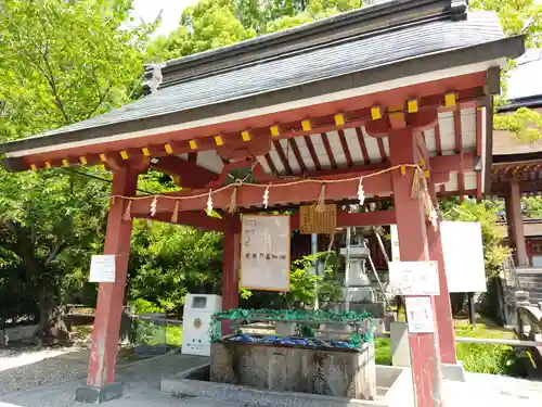 津島神社の手水舎