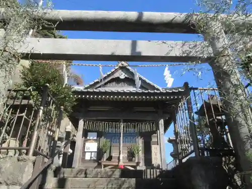 須賀神社（天王社）の鳥居