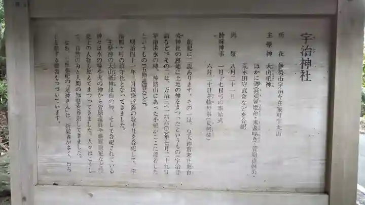 宇治神社の歴史