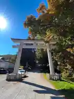 諏訪大社上社前宮の鳥居