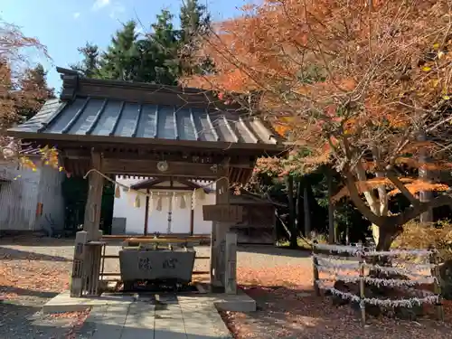 冨士御室浅間神社の手水舎