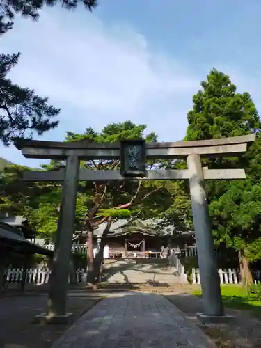 函館八幡宮の鳥居