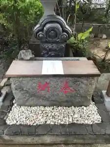 横浜御嶽神社の手水舎(2020年04月29日(水) 17時55分04秒投稿)