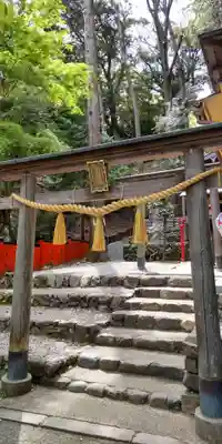 御髪神社の鳥居