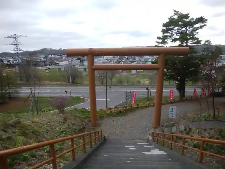 浦幌神社・乳神神社の鳥居