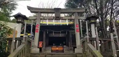 諏方神社の鳥居