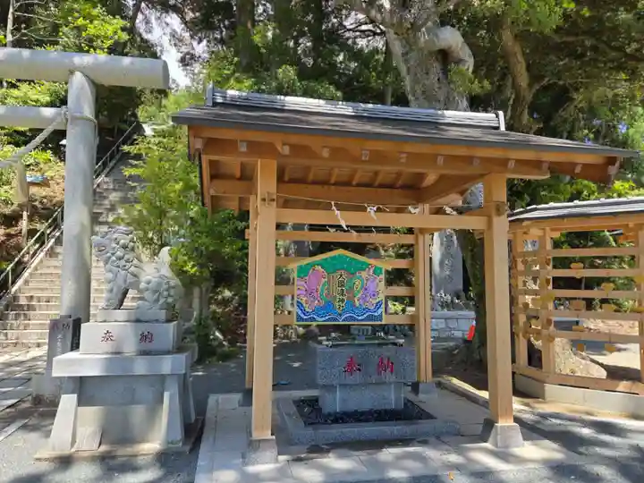 大國魂神社の手水舎