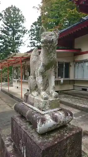 正一位 若草稲荷神社の狛犬