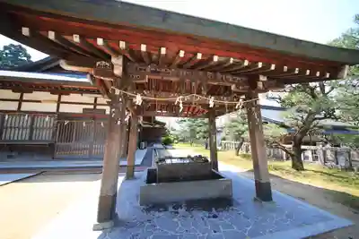松陰神社の手水舎