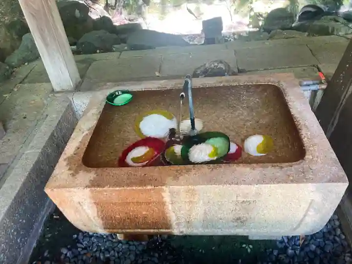 金崎宮の手水舎