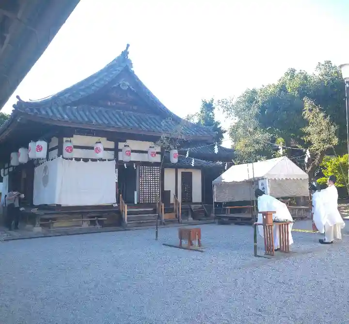 阿智神社のお祭り