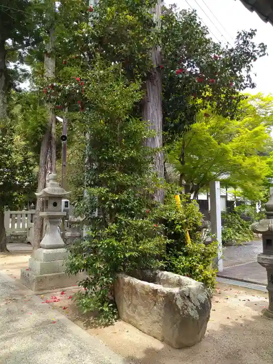 由加神社(和気由加神社)の手水舎
