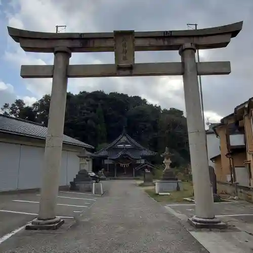 八幡神社の鳥居