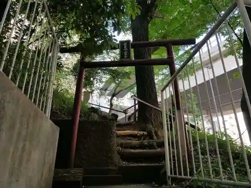 上目黒氷川神社の鳥居