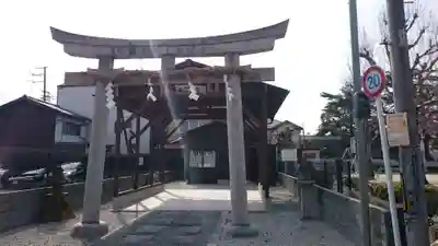 大将軍神社御旅所の鳥居