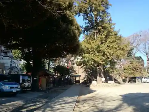 駒込富士神社の庭園