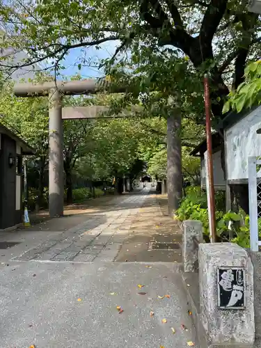 亀戸 香取神社の鳥居