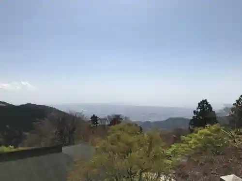 大山阿夫利神社の景色