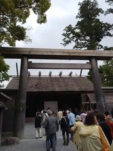 伊勢神宮外宮（豊受大神宮）の鳥居