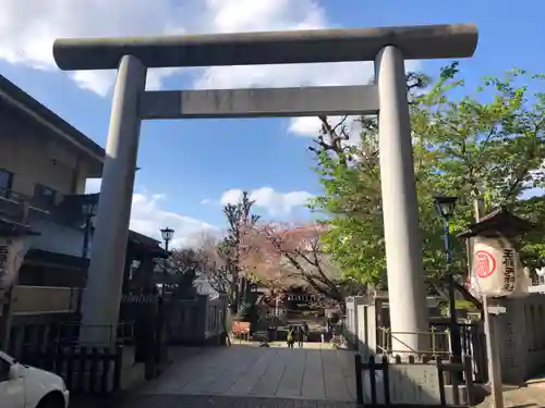 五條天神社の鳥居