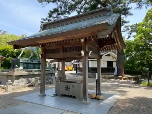 龍城神社の手水舎