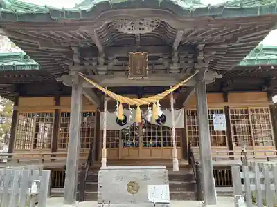 植田八幡神社の本殿・本堂