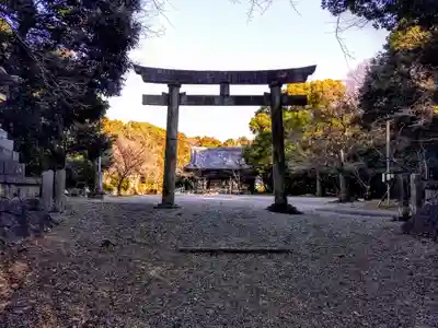 洲原神社の鳥居