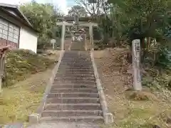 小丸八幡宮の鳥居