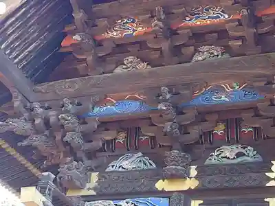 板倉雷電神社の芸術