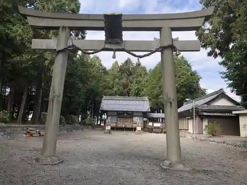 大領神社の鳥居