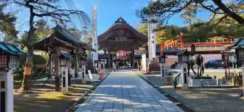 竹駒神社の周辺
