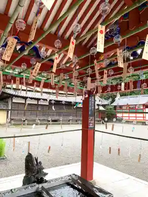 美濃國一宮　南宮大社の手水舎