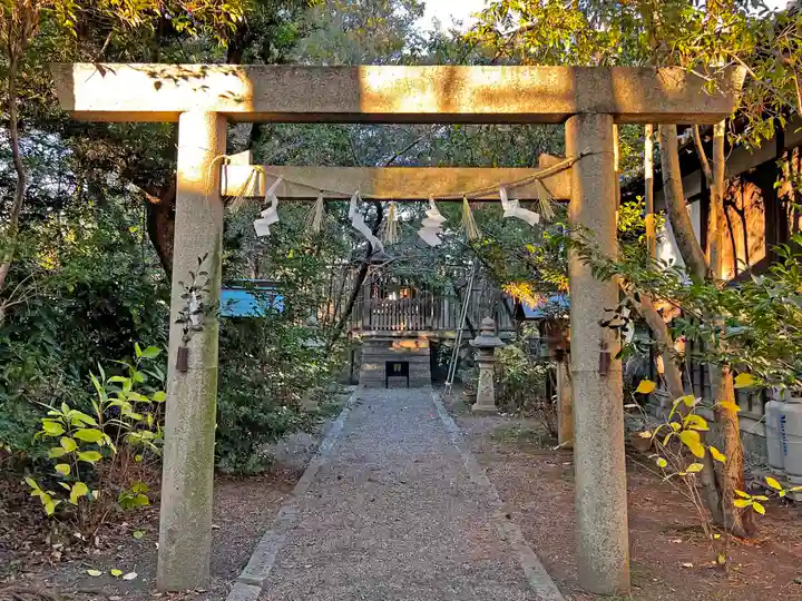 立坂神社の鳥居