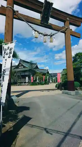 湯殿山神社の鳥居