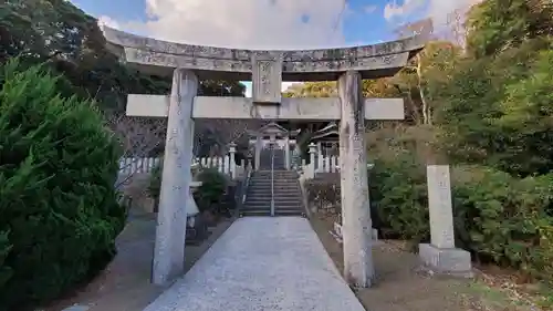 楯崎神社の鳥居