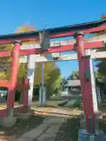 古布内八幡神社の鳥居