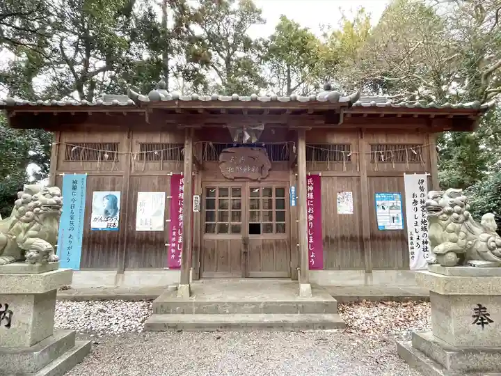 物部神社の本殿・本堂