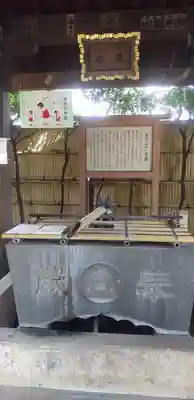 池尻稲荷神社の手水舎