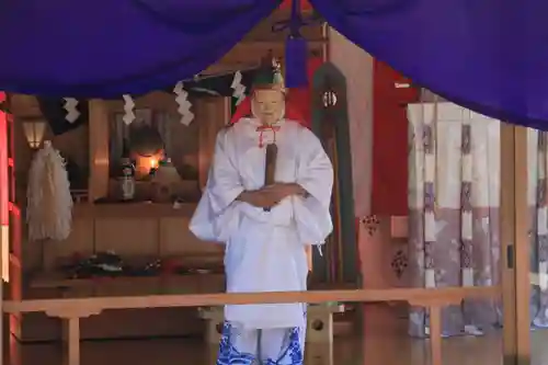 長屋神社の神楽