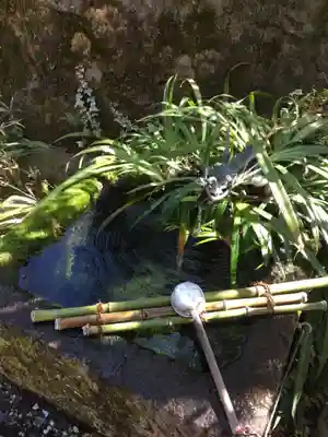 武田神社の手水舎