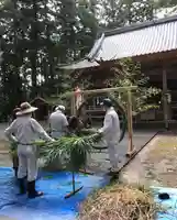 米川八幡神社のお祭り