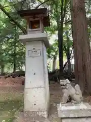 音更神社の狛犬